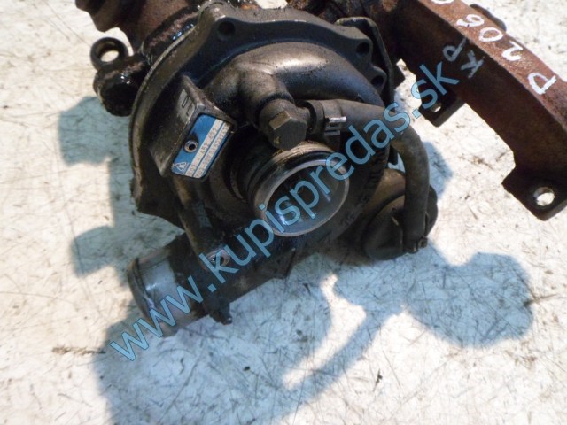 turbo na peugeot 206 2,0hdi, 009DI5032638